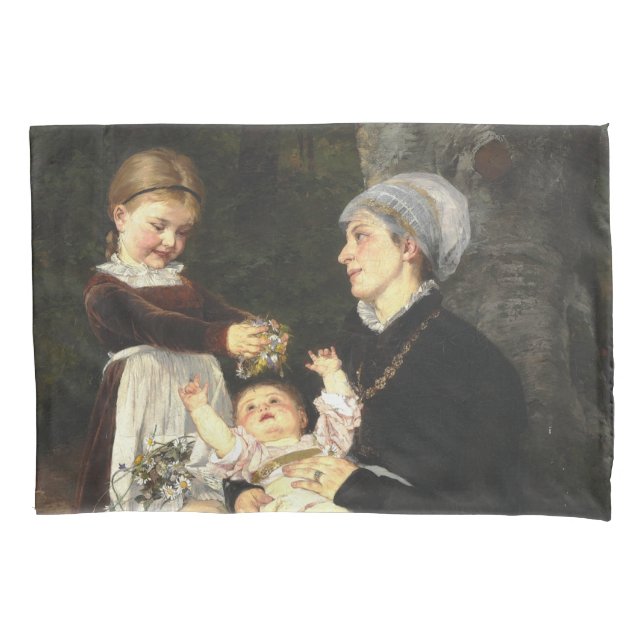 En Ammes Besøg - Bertha Wegmann Fine Art (Frente)