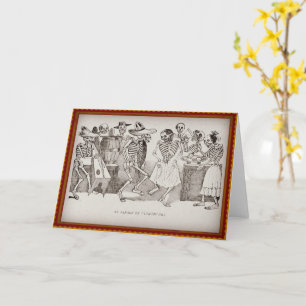 En Ultratumba Diâmetro De Los Muertos Cartão do 