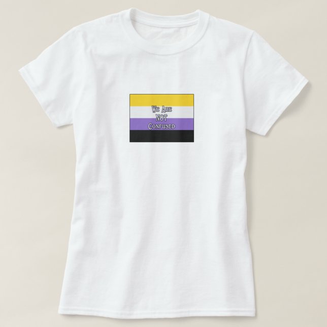 Enby Somos... Camiseta (Frente do Design)