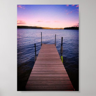 Encaixe no Poster Long Lake