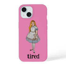 Encantada Engraçado Citação Alice no País das Mara