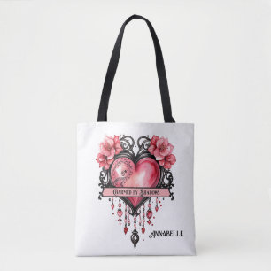 Encantado por Shadows Heart Tote Bag