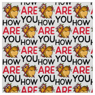 Encantador Como Você Está Tecido - Amigo Personali