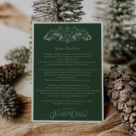 Encantando a Carta Verde do Pai Natal