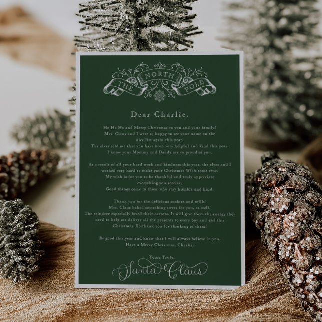 Encantando a Carta Verde do Pai Natal (Criador carregado)