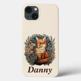 Encantando Fox Woodland com Nome Personalizado