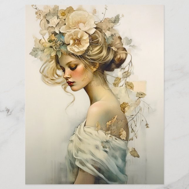 Encantando o Grace Scrapbook Paper (Frente)