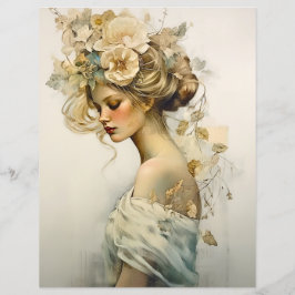 Encantando o Grace Scrapbook Paper