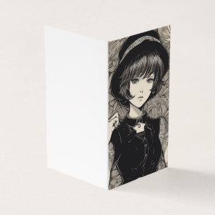 Encantando o Vazio de vestido preto LBD Gótico