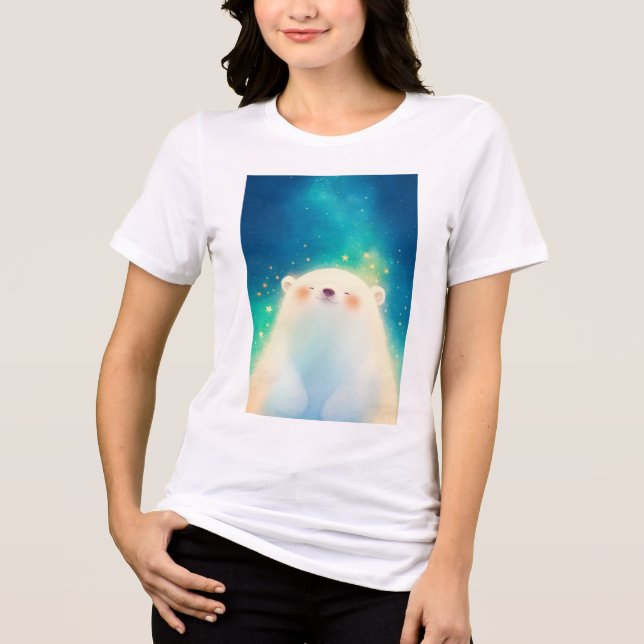 Encanto de Urso Polar Relaxando (Frente)