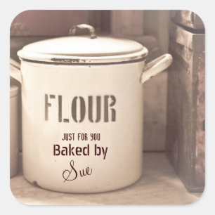 Encanto do vintage cozido por VOCÊ etiquetas