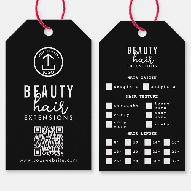 Encapsulamento Hair Extensions Etiqueta de travame (Hair Extensions Packaging Hang Tag Hair Brand Logo)