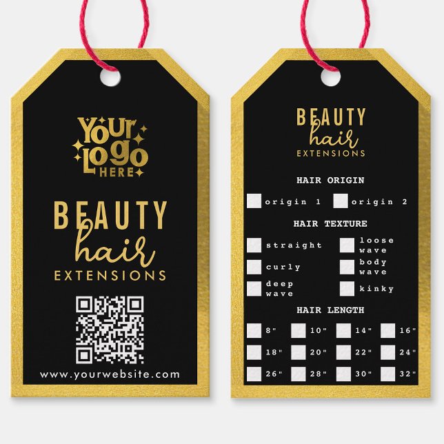 Encapsulamento Hair Extensions Etiqueta de travame (Hair Extensions Packaging Hang Tag Hair Brand Logo)
