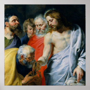 Encargo de Cristo a Pedro, Impressão de Peter Paul