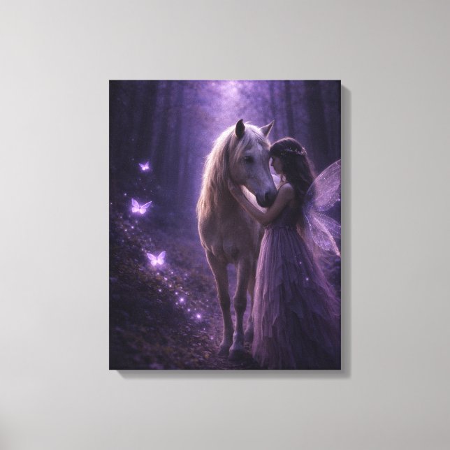 Enchanted Forest Path Canvas Art (Frente)