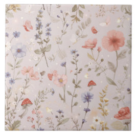 Enchanted Garden Wildflower Butterfly Botanical