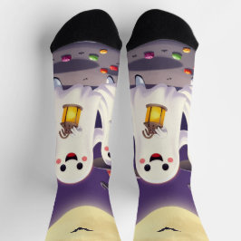 Enchanting Ghost Socks – Irresistibly Spooky Fun