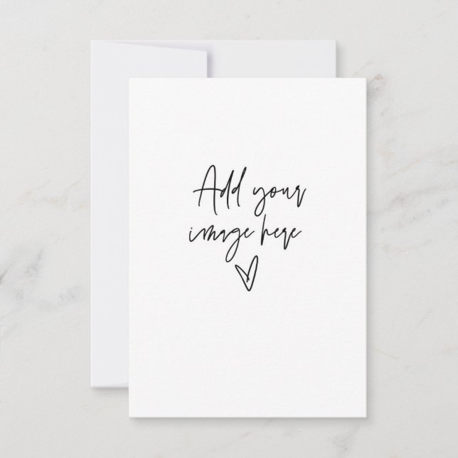 EnclosureCard Modelo de resposta de resposta RSVP  (Frente)