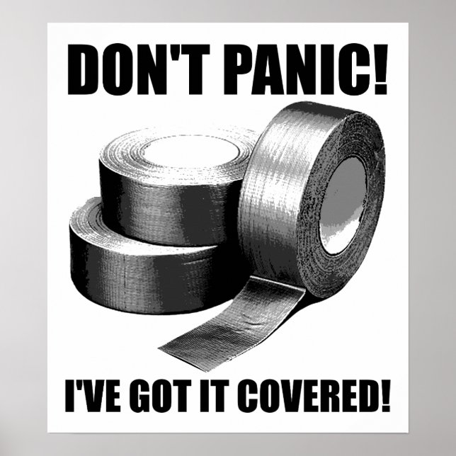 Encobriu um Poster engraçado (Frente)