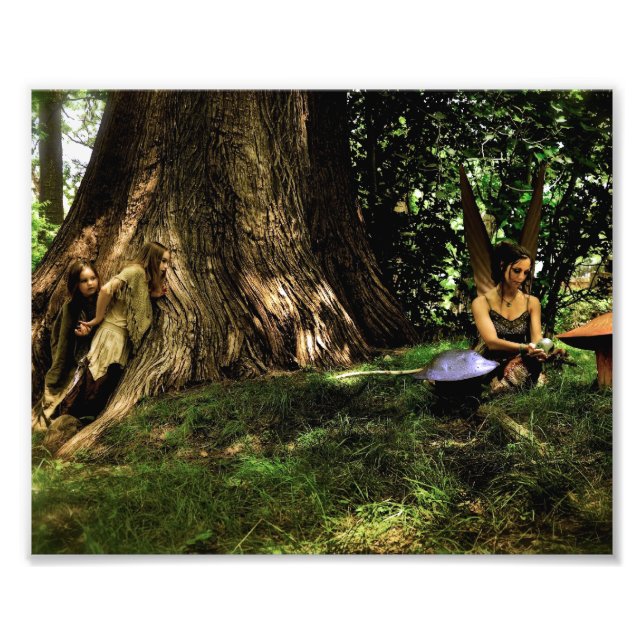 Encontrando um Impressão de Foto Fada (Frente)