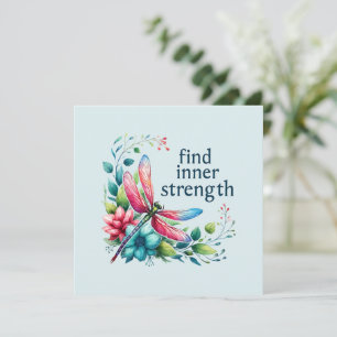 Encontrar Força Interna - Dragonfly Artística