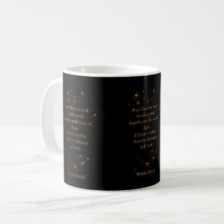Encontre a Luz – Caneca de Café com Citação de Esp