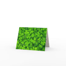 Encontre a Rua de Vestuário de 4 Folhas. Cartão de