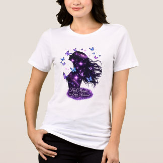 Encontre Magia em Cada Momento Camiseta Borboleta