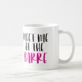 Encontre-me na caneca de café da barra
