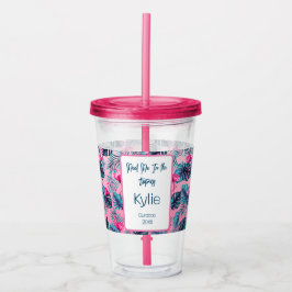 Encontre-me no Copo de Acrílico de Aniversário dos