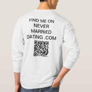 Encontre-Me No Namorando Nunca Casado. Camisa Com