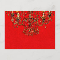 Encontre-me sob o cartão postal ~ Chandelier
