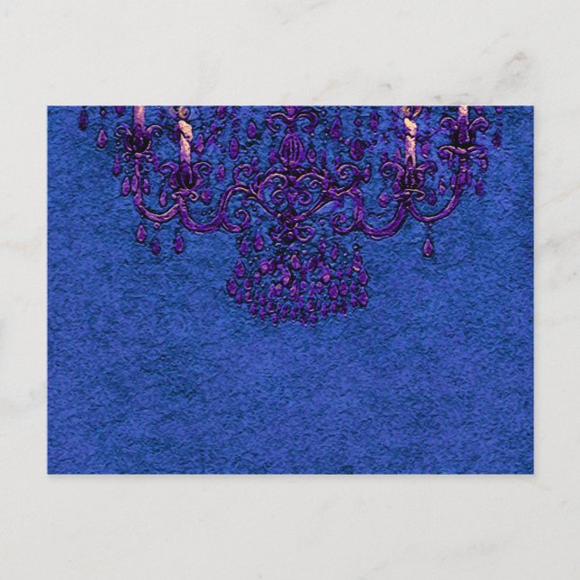 Encontre-me sob o cartão postal ~ Chandelier (Frente)