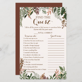 Encontre o Chá de panela А Jogo Convidado