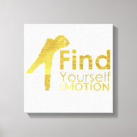 Encontre-se na Canvas de Movimento | DOURADO