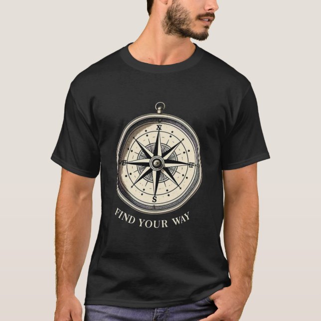 Encontre seu jeito de fazer camiseta (Frente)