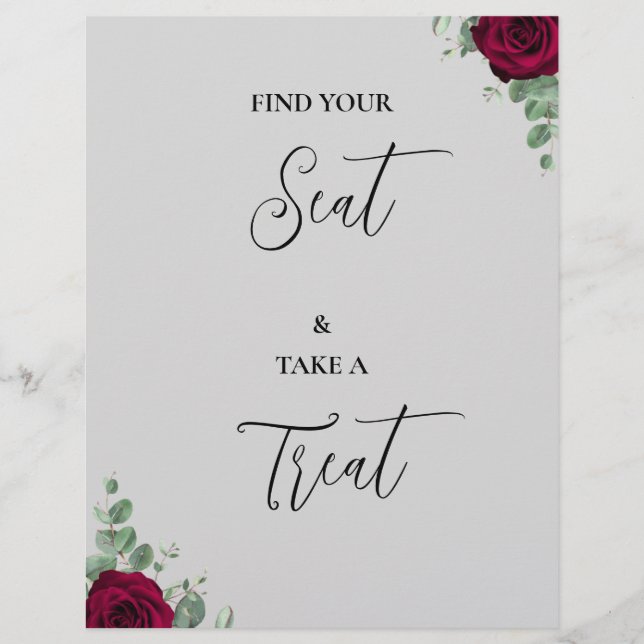 Encontre Seu Lugar E Faça Uma Rosa vermelha De Tra (Frente)