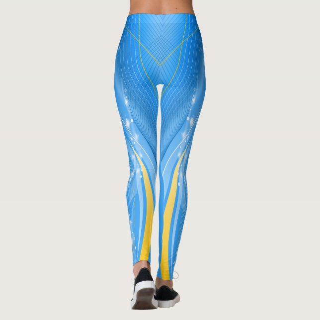 Encontre seu Zen: Calças e leggings de ioga femini (Verso)