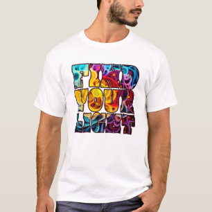 Encontre Sua Camisa Colorida Leve