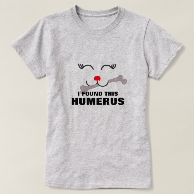 Encontrei Esta Camisa Humerosa, Animais De Companh (Frente do Design)