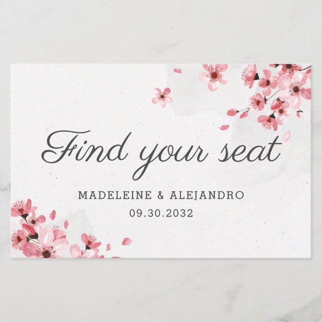 Encontrem o seu lugar. (Frente)