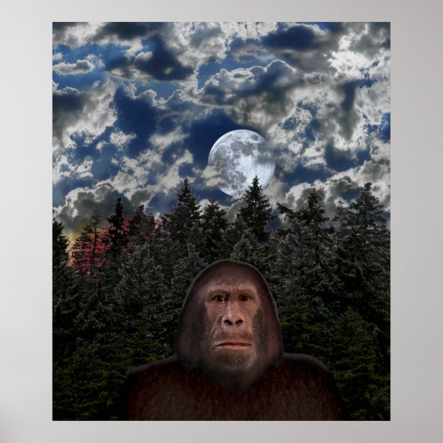 Encontro Bigfoot - Poster redimensionável (Frente)