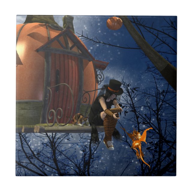 Encontro de Criatura do Dia das Bruxas (Frente)