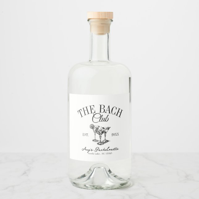 Encontro de Solteira Personalizado O Clube Bach Vi (Frente)