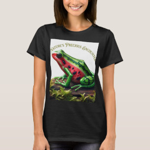 Encontro Precioso da Natureza Camisa de Algodão Or