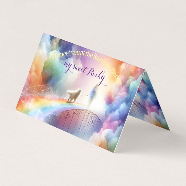 Encontro-te na Ponte Rainbow (Frente)