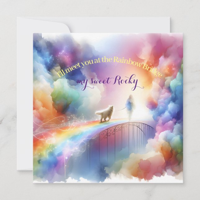 Encontro-te na Ponte Rainbow (Frente)