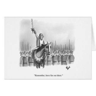 Encorajamento Engraçado Cartão de Saudação Humor