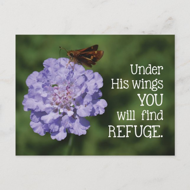 Encorajando cartões postais (Frente)