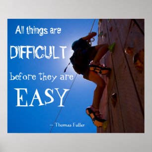 Encorajando o Poster de sala de aula